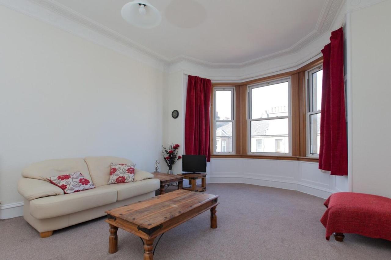Spacious And Bright Polworth Flat 爱丁堡 外观 照片