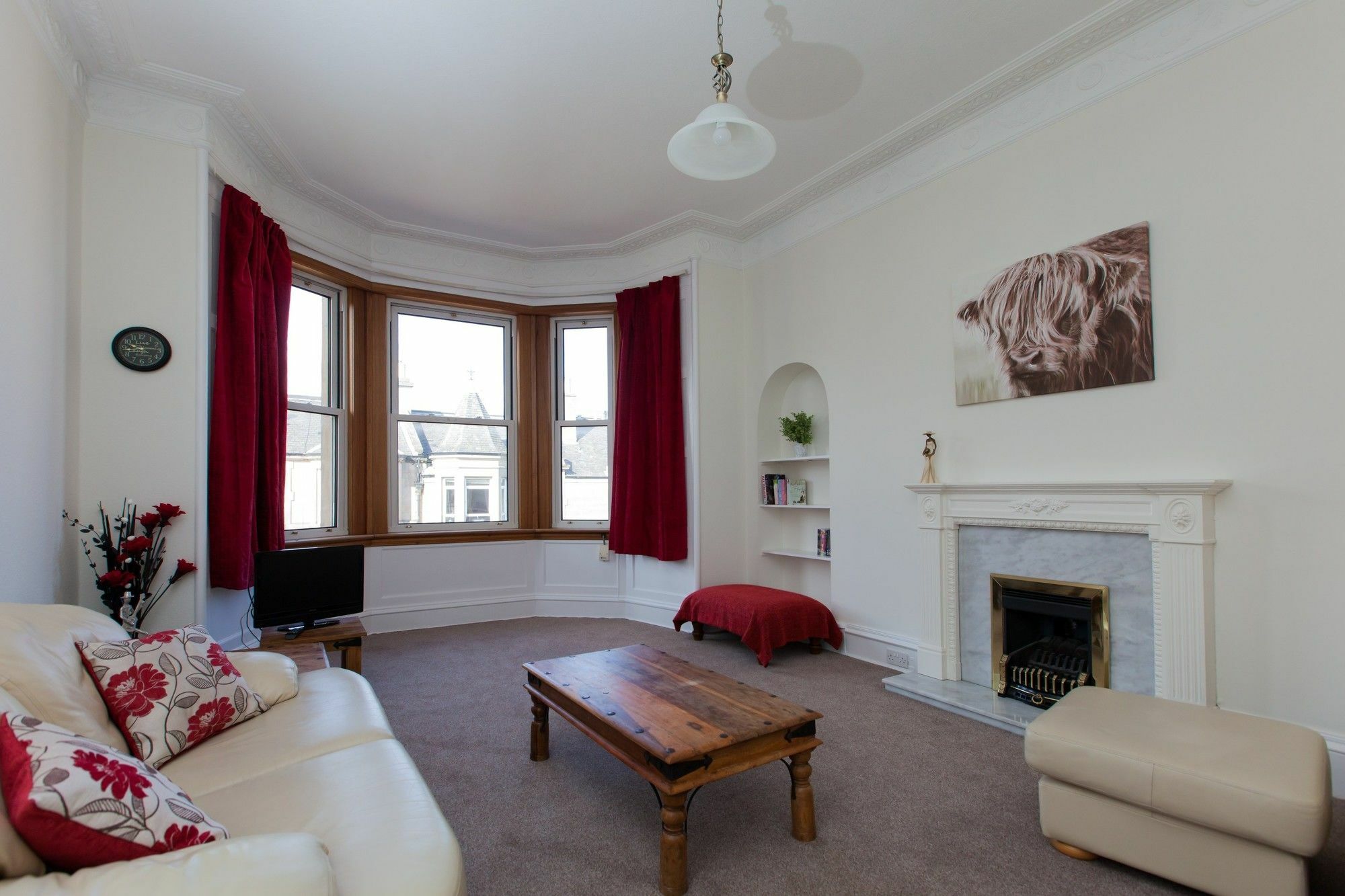 Spacious And Bright Polworth Flat 爱丁堡 外观 照片